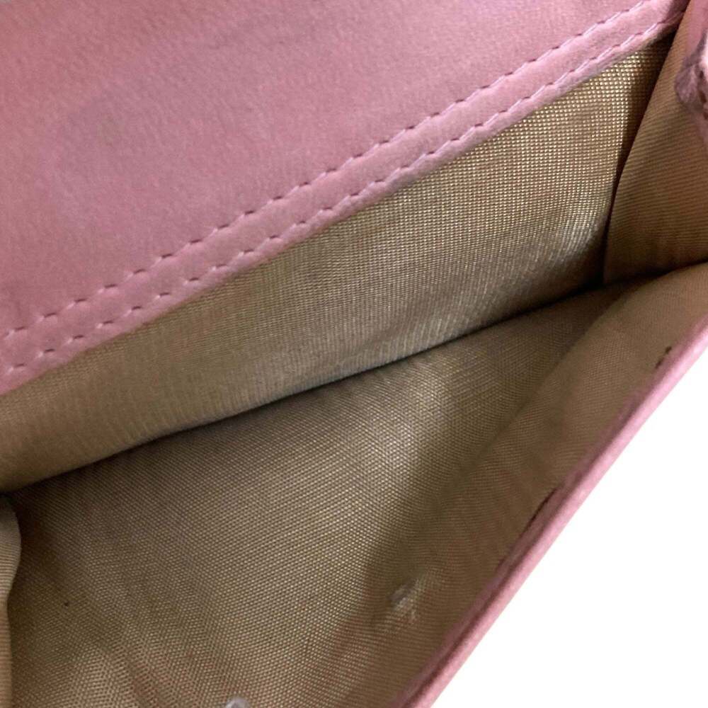 CHANEL Authentic Pink Caviar Leather Logo Wallet - Picture 6 of 12